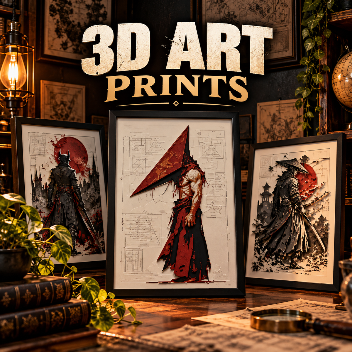 3D Art Prints