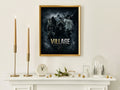 Resident Evil Village Poster, Gothic Horror Wall Art, Resident Evil 8 Gaming Decor